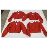 (TT)Set of 4 Wild Fable Cropped Cotton Crew