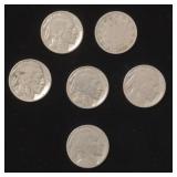 (BC) 1936-1937 Buffalo Nickels, and a 1909 Liberty