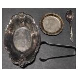 (BS) International Silver Co. 448 Rose Tray