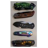 (BC) Lot of Pocket Knives. *Bidding 1X the