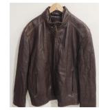 (BR) Andrew Marc "Marc New York"  Brown Leather