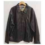 (BR) Polo by Ralph Lauren Genuine Leather Jacket.