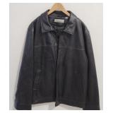 (BR) Joseph Abboud Outerwear Leather Jacket. Size