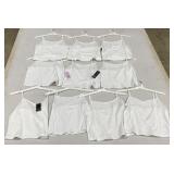 (TT)Set of 10 Wild Fable Cropped Cotton