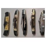 (BC) Lot of Pocket Knives. *Bidding 1X the