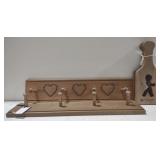 (BS) Longaberger Wall Hooks (approx 23") &