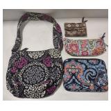 (BS) Vera Bradley Purse (approx 11" x 10") &
