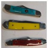 (BC) Lot of Pocket Knives. *Bidding 1X the