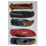 (BC) Lot of Pocket Knives. *Bidding 1X the