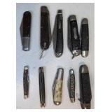 (BC) Lot of Pocket Knives. *Bidding 1X the