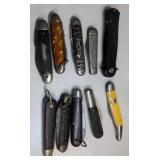 (BC) Lot of Pocket Knives. *Bidding 1X the