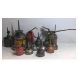 (AL) Vtg Oil Cans (3" to 7")