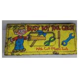 (AL) Vtg Busy Boy Tool Chest (8"x4") with Soft