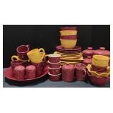 (BS) Corsica Hand Painted Ceramic Dinnerware