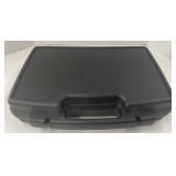 (A) Empty gun case with foam insert