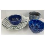 (BA) Multi-Colored Pottery bowls made by owner
