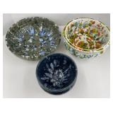 (BA) Multi-Colored Pottery bowls made by owner