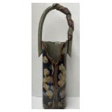 (FG) Humphrey Pottery handled vase 23 1/2"