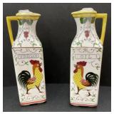 (YZ) Ucagco Vinegar and Oil Chicken pitchers 8
