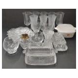 (TB) Corning Ware 2 3/4 Cup w/ Lid, Glass Butter