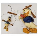 (IN) Donald Duck marionette puppets, Pelham