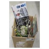 (Hi) candle holders, puzzle, ceramic canister and