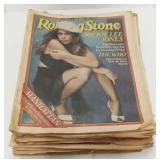 (IN) Vtg. Rolling Stone Magazines