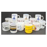 (Hi) coffee cups by Fire King, termocrisa,