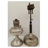 (MN) Vtg. Coleman CQ Quick Lite Lamp (19" Tall) &