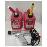 (TB) Penske Timing Light & (2) 1 Gallon Gasoline
