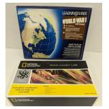 (Hi) World war I map game and National geographic
