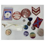 (II) Vintage Buttons,Patches , and more