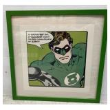 (FG) Vintage Green Lantern Poster 21 x 21"