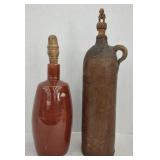 (BA) Glass Canisters 15"T-13"T