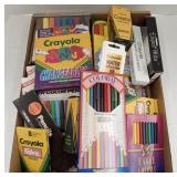 (BA) Prismacolor Thick Lead Pencils & Crayola