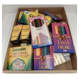 (BA) Crayola Crayons, Chalk, Modeling Clay,