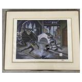 (IN) Bob Kane , Gold Signature Edition , Framed