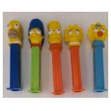 (TU) Vtg The Simpsons PEZ Dispensers