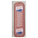 (AB) Vtg. Pepsi-Cola Wall Hanging Thermometer