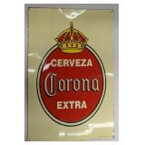 (Hi) corona beer sign approx 26in x 21in