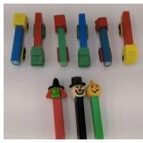 (TU) Vtg PEZ Dispensers including Trucks,