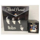 (IN) The Beatles trivial pursuit game with coffee