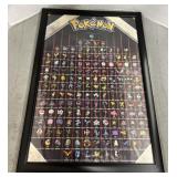 (TU) Framed Pokémon poster , 32 inches x 22