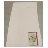 (TU) Gres Paris Accent Blanket (Approx. 50" ×