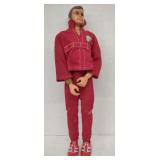 (BA) Vtg 1973 Bionic Man Action Figure 13"T