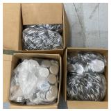 (BA) Button backs undesigned diameter 2 1/4"