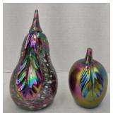 (AB) Vtg 1988 Gibson Glass Multicolored