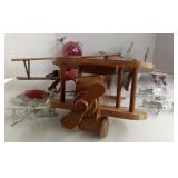 (BA) MODEL Airplane, Wood  Airplane  Etc 16.5