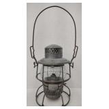 (AB) Vtg New York Adlake Kero Railroad Lantern w/