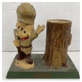 (IN)  Elmer Fud Metal Souvenir bank 6 inches x 6